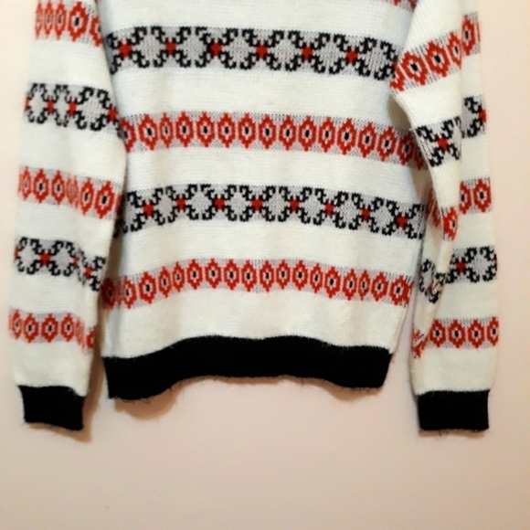 Sportswear By Revere Vareloft Knit Acrylic Geometric Pattern Sweater uni… - Picture 3 of 8